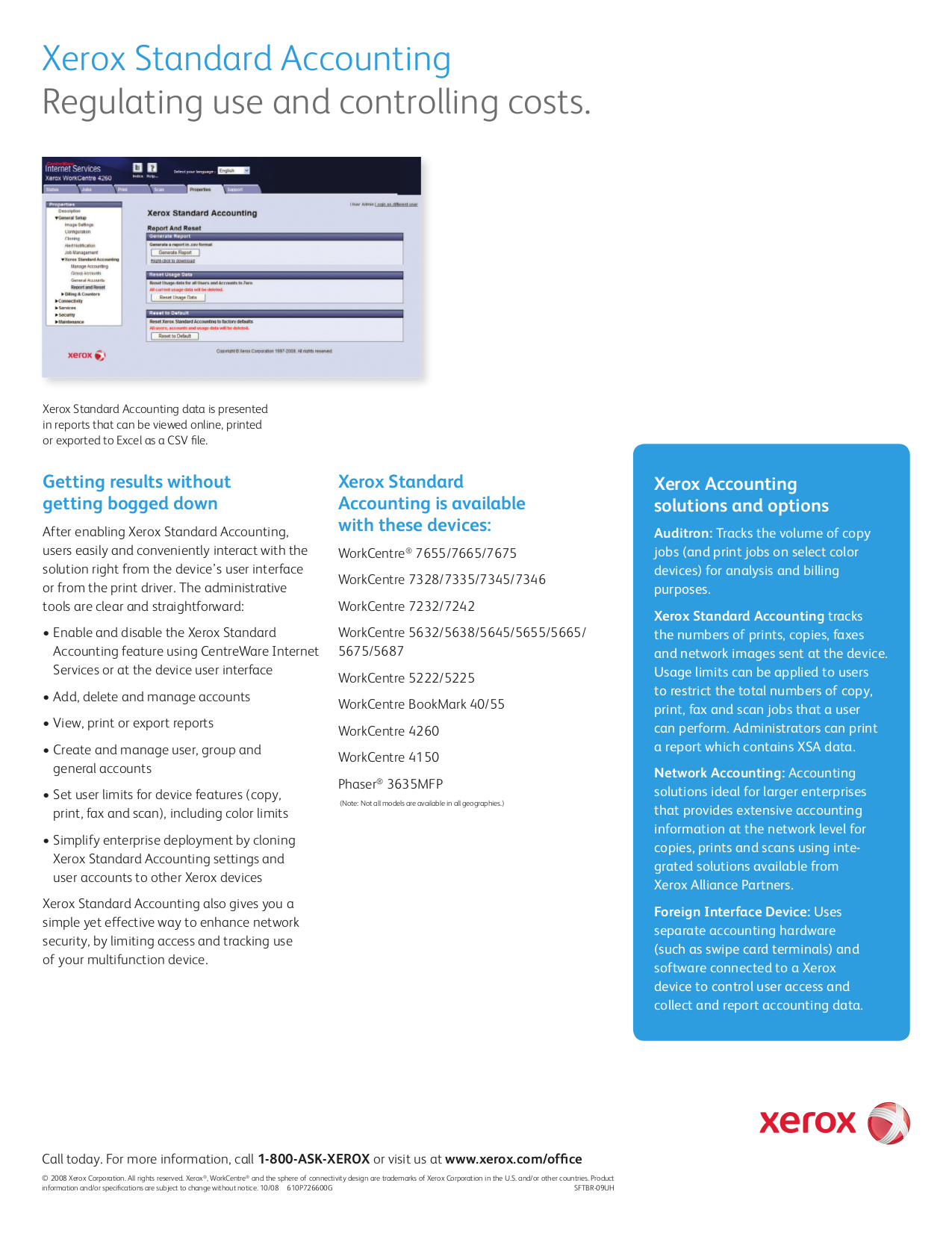 PDF manual for Xerox Multifunction Printer WorkCentre 7232